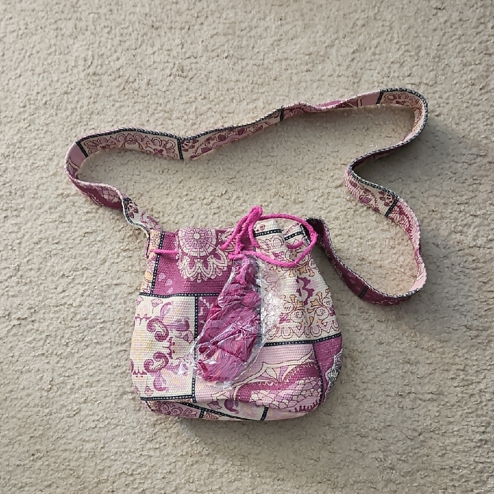 Pink Patterned Women's Bag